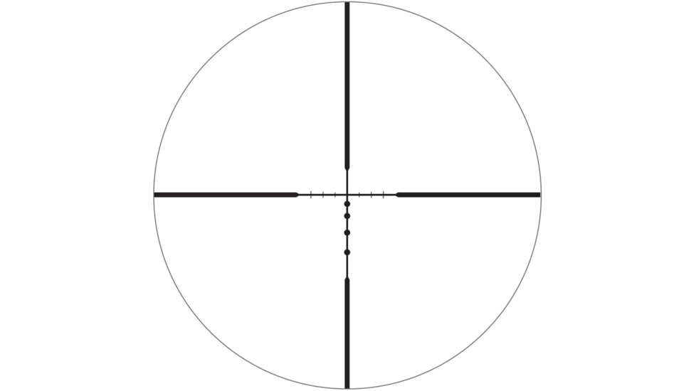 Athlon Optics Argos HMR 2-12x42mm BDC 600 Rifle Scope, 1in, Second Focal Plane, MOA Reticle, Black, 214003