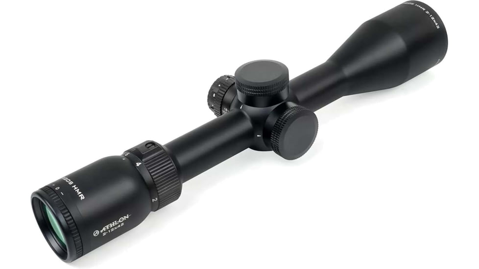 Athlon Optics Argos HMR 2-12x42mm BDC 600A Rifle Scope, 1in, Second Focal Plane, IRMOA Reticle, Black, 214004