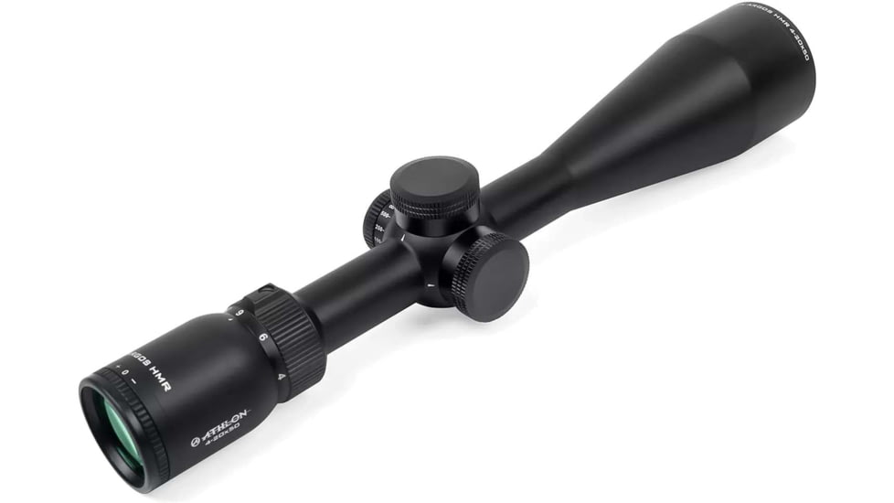 Athlon Optics Argos HMR 4-20x50mm Rifle Scope, 1in, Second Focal Plane, Mildot Reticle, Black, 214005