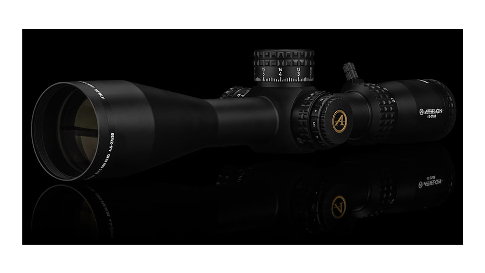 Athlon Optics Ares BTR GEN3J HD 4.5-27x50 30 mm Tube Rifle Scope, First Focal Plane