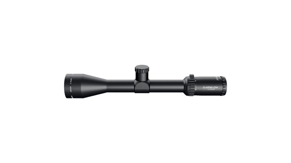 Athlon Optics Argos, Rifle Scope, 2-10 x 40 Second Focal Plane SFP 1in Tube, Center X Reticle, Lifetime Warranty, Black, 2-10x40, 214002