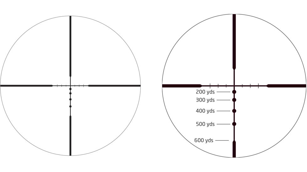 Athlon Optics Argos, Rifle Scope, 3-15 x 42 Second Focal Plane SFP 1in Tube, Center X Reticle, Lifetime Warranty, Black, 3-15x42, 214011