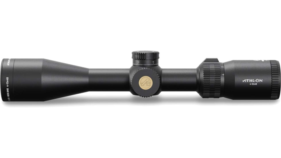 Athlon Optics Neos HMR 4-12x40mm 1in Tube Rifle Scope, Second Focal Plane, Illuminated BDC500 MOA, Black, 216026