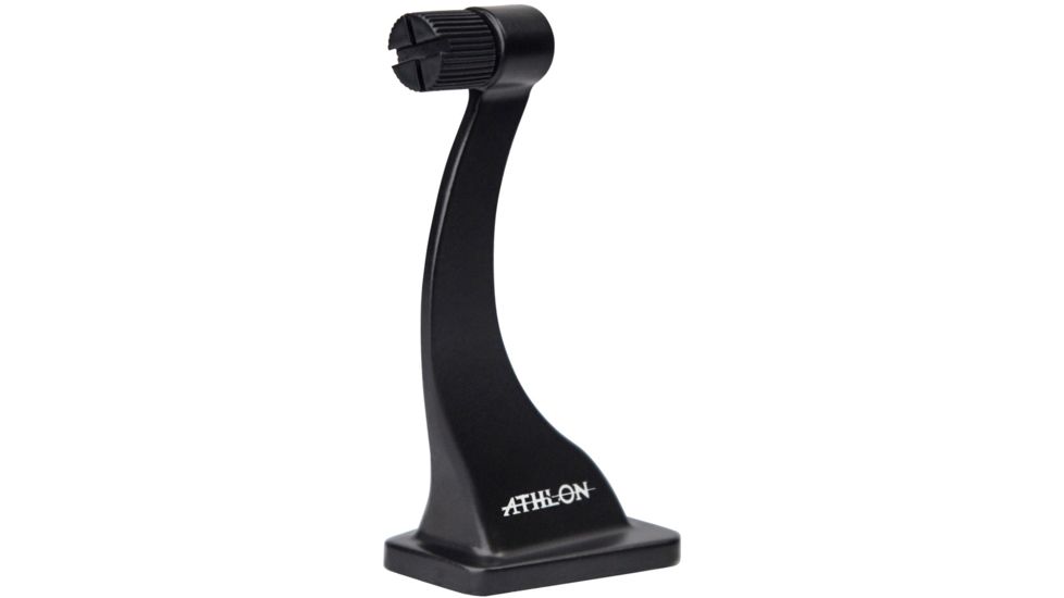 Athlon Optics Binocular Tripod Adapter, Aluminum, Black, 706001