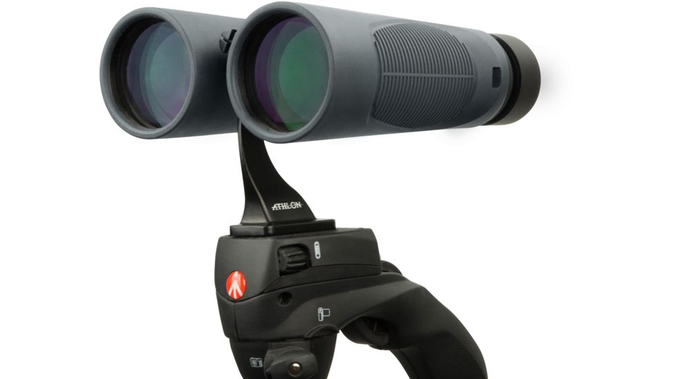 Athlon Optics Binocular Tripod Adapter, Aluminum, Black, 706001