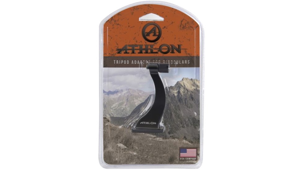 Athlon Optics Binocular Tripod Adapters, Black, 706001
