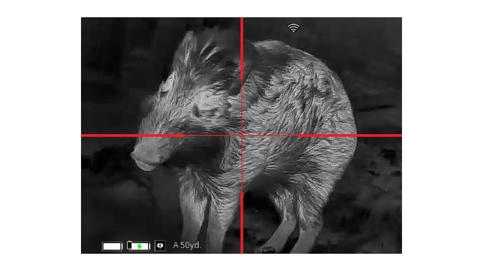 Athlon Optics Cronus ATS PRO 35P-400 3.3-13.2x35mm Thermal Rifle Scope, 50 Hz, 400x300 pixels, Black, 210146