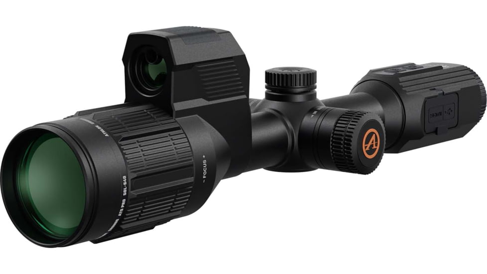 Athlon Optics Cronus ATS Pro 50L-640 2.36-18.9x Thermal Scope, 640x480, Black, 210137