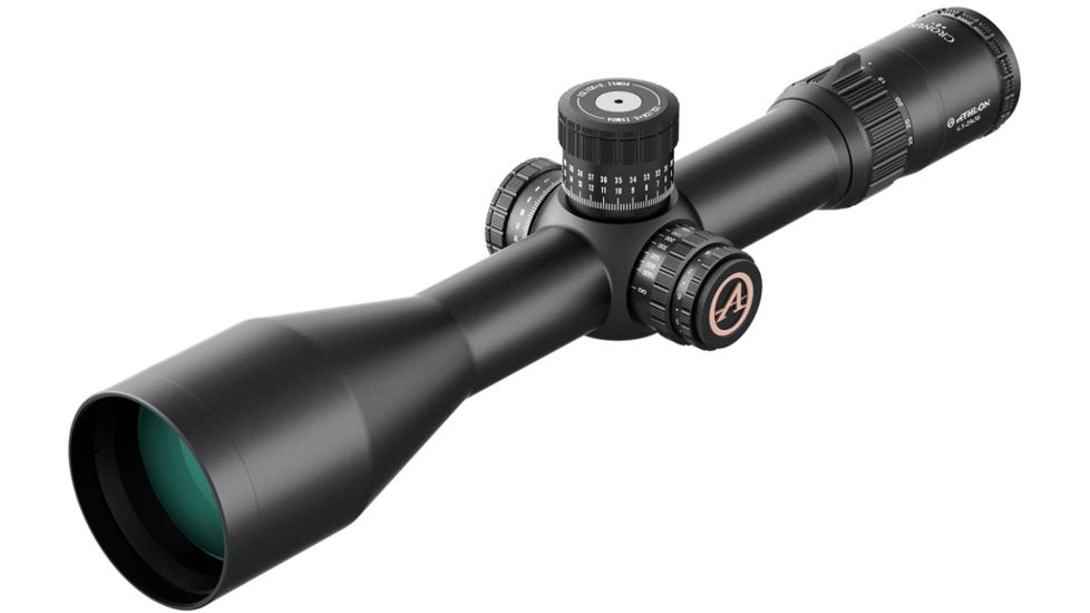 Athlon Optics Cronus BTR Rifle Scope, 4.5-29x56mm, 34mm Tube, First Focal Plane, APLR5 FFP IR MOA Reticle, 6061-T6, Matte, Black, 210112