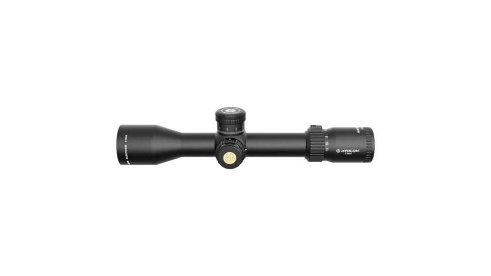 Athlon Optics Helos BTR Gen2 2-12x42mm Rifle Scope, 30mm Tube, FFP, AHMR2 FFP IR MIL, Matte, Black, 214105