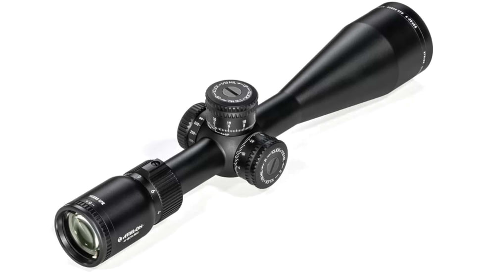 Athlon Optics Heras SPR 4-20x50mm AAGR2 Rifle Scope, 1in, Second Focal Plane, MIL Reticle, Black, 214506