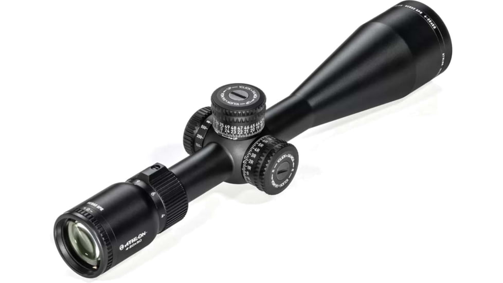 Athlon Optics Heras SPR 4-20x50mm AAGR2 Rifle Scope, 1in, Second Focal Plane, MOA Reticle, Black, 214505