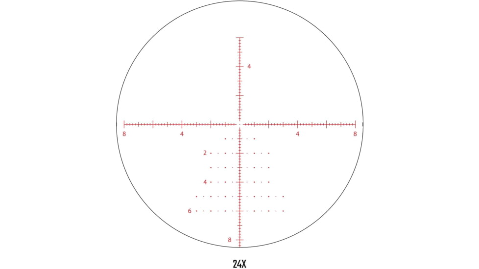 Athlon Optics Heras SPR 6-24x56mm APRS9 Rifle Scope, 30mm, First Focal Plane, IR MIL Reticle, Black, 214513