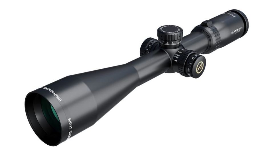 Athlon Optics Midas 2.5-15x50 Side Focus Rifle Scope,30mm,Black,AHMR SFP IR -MOA Reticle 213015