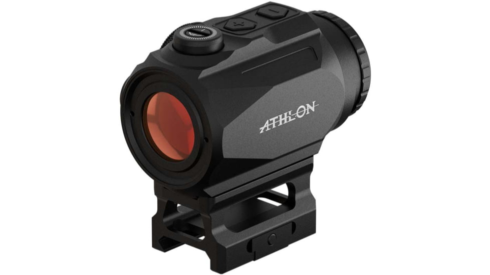 Athlon Optics Midas Flare 1x22mm Prism Red Dot Sight, 6 MOA, Black, 403077