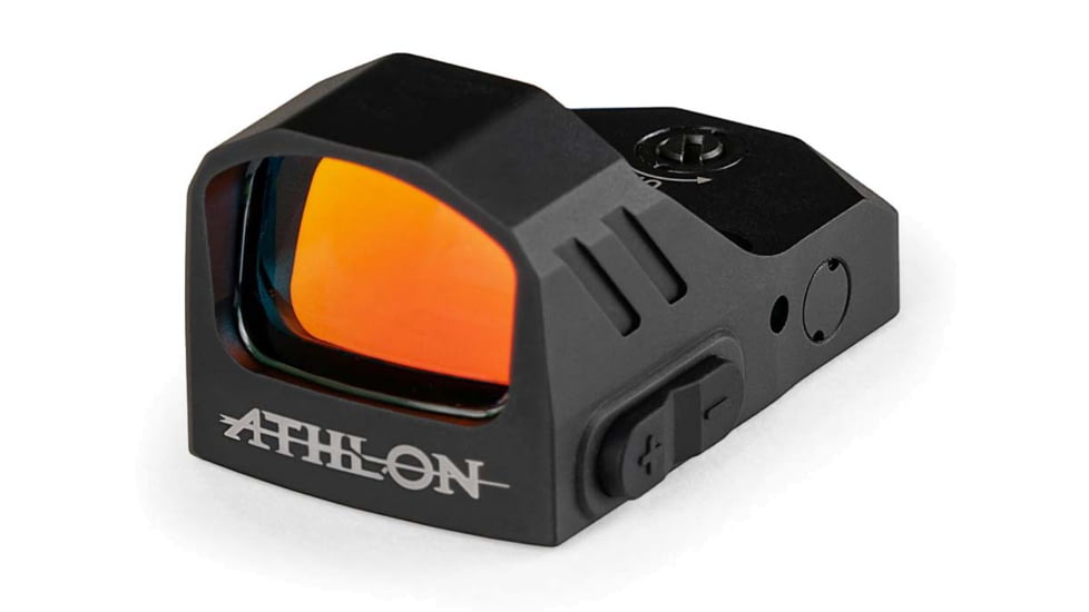 Athlon Optics Midas Flash Red Dot 1x22x16mm Reflex Red Dot Sight, 3 MOA, Black, 403071