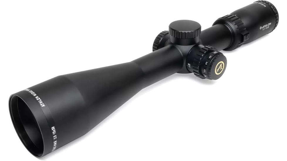Athlon Optics Midas HMR HD 2.5-15x50mm AHMR Rifle Scope, 30mm, Second Focal Plane, IRMOA Reticle, Black, 213050