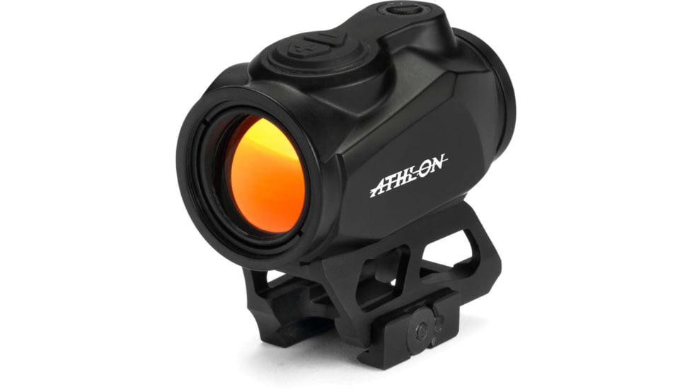 Athlon Optics Midas Strobe 1x25mm Reflex Red Dot Sight, 2 MOA, Black, 403064