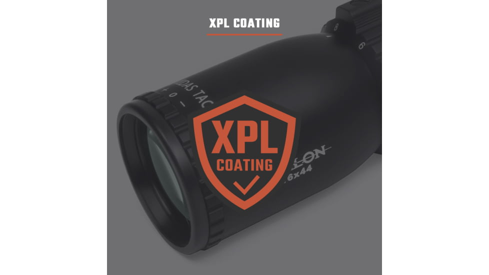 EDEMO, Athlon Optics Midas TAC Rifle Scope, 6-24x50mm, 30mm Tube, FFP, APLR4 MOA Reticle, Black, 213076