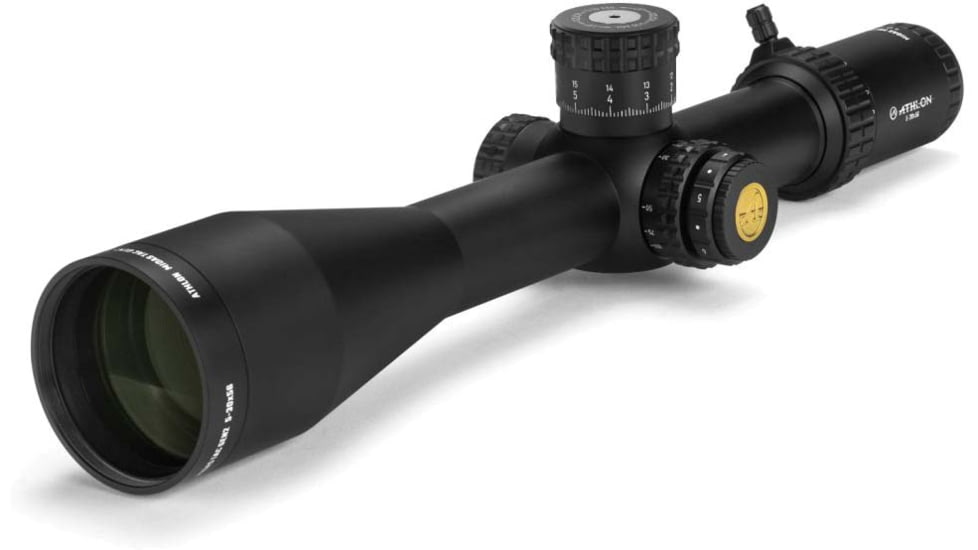 Athlon Optics Midas TAC GEN2 HD 5-30x56 34mm Tube Rifle Scope, FFP, APLR15 IR MIL Reticle, Black, 213088