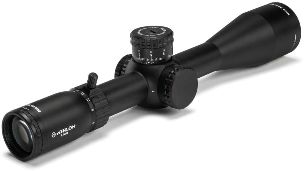 Athlon Optics Midas TAC GEN2 HD 6-24x50 30mm Tube Rifle Scope, FFP, APRS14 MIL Reticle, Black, 213084