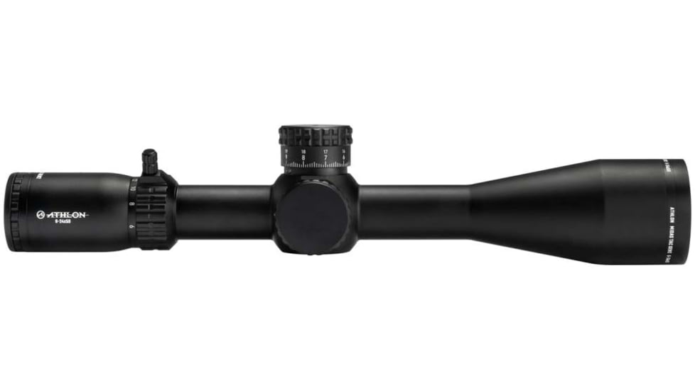 Athlon Optics Midas TAC GEN2 HD 6-24x50 30mm Tube Rifle Scope, FFP, APRS14 MIL Reticle, Black, 213084