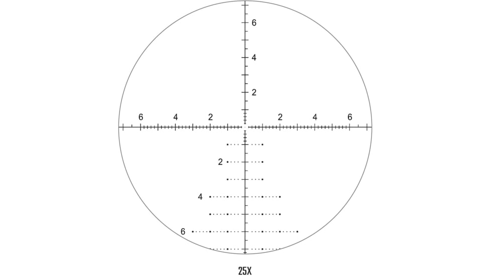 Athlon Optics Midas TAC HD 5-25x56mm APRS3 Rifle Scope, 34mm, First Focal Plane, MIL Reticle, Black, 213081