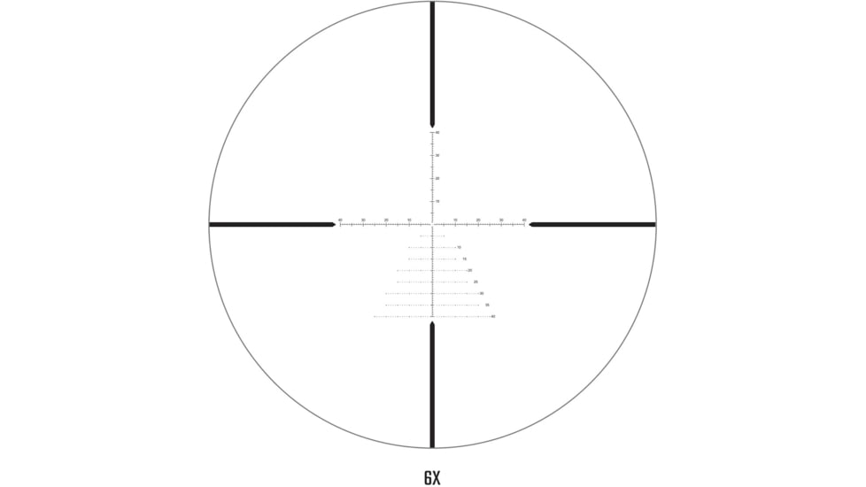 Athlon Optics Midas TAC HD 6-24x50mm APLR4 Rifle Scope, 30mm, First Focal Plane, MOA Reticle, Black, 213076