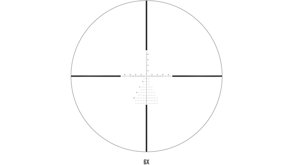 Athlon Optics Midas TAC HD 6-24x50mm APRS3 Rifle Scope, 30mm, First Focal Plane, MIL Reticle, Black, 213077
