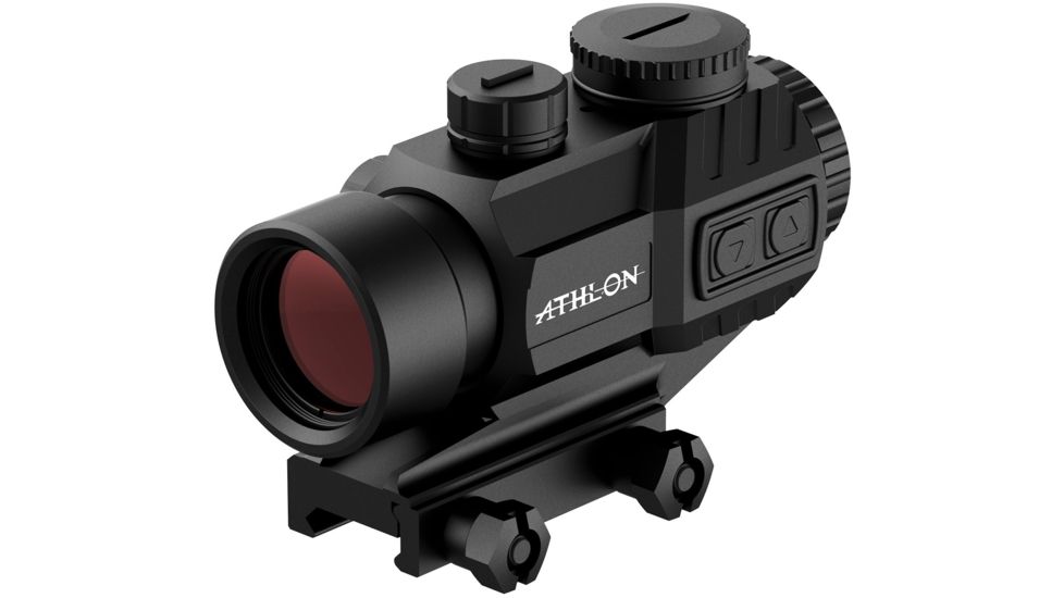 Athlon Optics Midas TSP3 Prismatic Red Dot Sight, 3x28mm, Red/ Green TSP3 Prism Reticle, Black, 403024