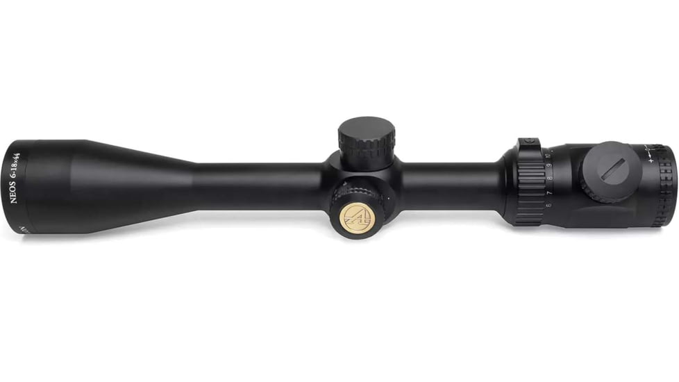 Athlon Optics Neos 6-18 x 44 mm Rifle Scope, 1in Tube, Second Focal Plane, BDC 500, IR MOA Reticle, Black, 216013