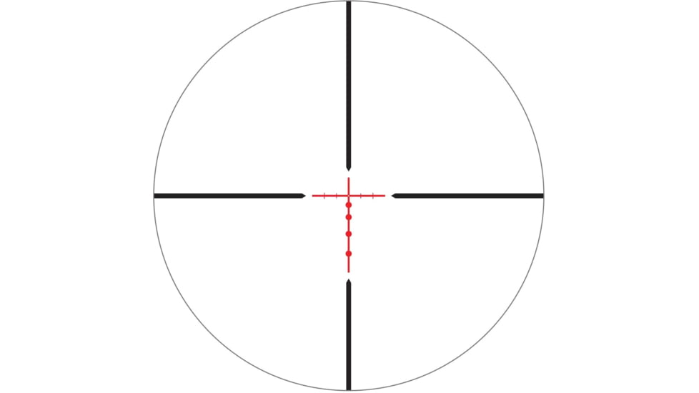 Athlon Optics Neos 6-18 x 44 mm Rifle Scope, 1in Tube, Second Focal Plane, BDC 500, IR MOA Reticle, Black, 216013