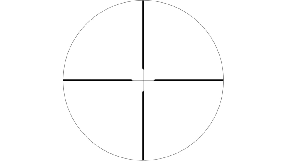 Athlon Optics Neos 6-18 x 44 mm Rifle Scope, 1in Tube, Second Focal Plane, Center X, MOA Reticle, Black, 216012