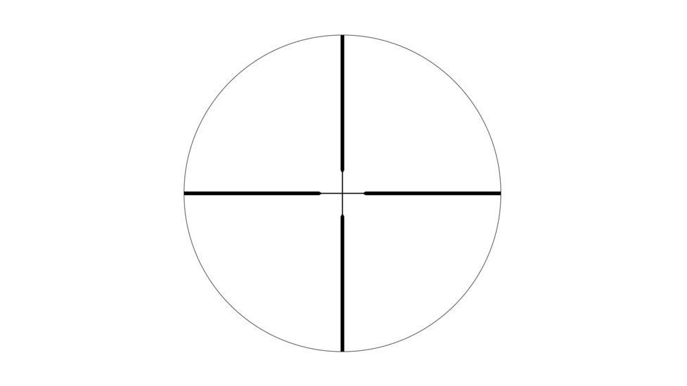Athlon Optics Neos Side Focus Rifle Scope, 4-12x40mm, 1 in Tube, Second Focal Plane, Center-X Reticle, Matte Black, 216008
