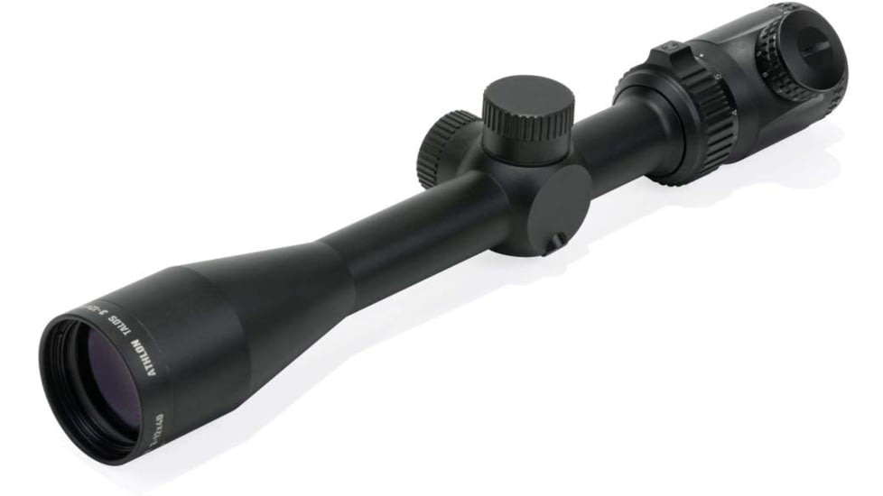 Athlon Optics Talos 3-12x40mm 1in Tube Rifle Scope, Second Focal Plane, BDC 250 Shotgun IR MOA Reticle, Black, 215005