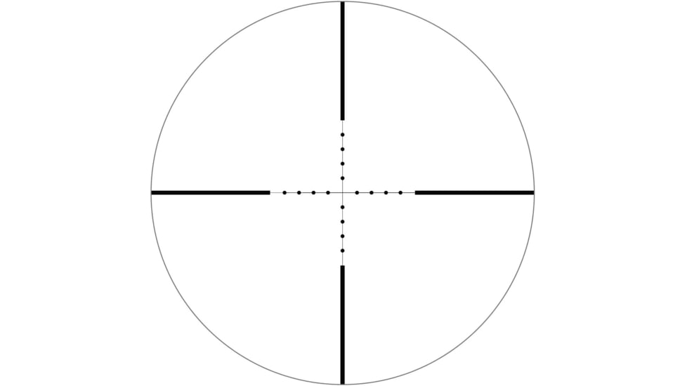 Athlon Optics Talos 4-16x40mm Rifle Scope, 1in Tube, Mil Dot, Second Focal Plane, MIL Reticle, Black, 215009