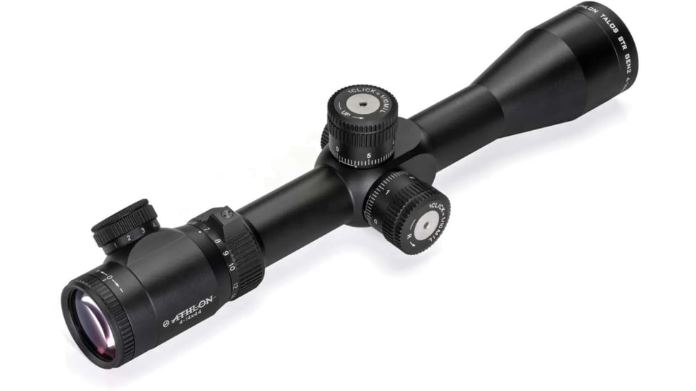 Athlon Optics Talos BTR Gen II 4-14x44mm APLR10 Rifle Scope, 30mm Tube, First Focal Plane, IR Mil Reticle, Black, 215031