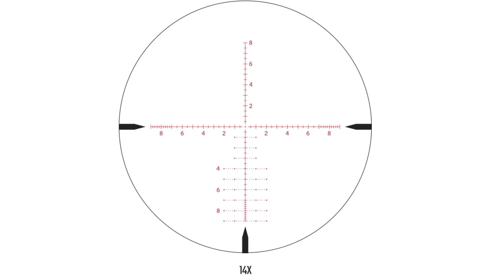 Athlon Optics Talos BTR Gen II 4-14x44mm APLR10 Rifle Scope, 30mm Tube, First Focal Plane, IR Mil Reticle, Black, 215031