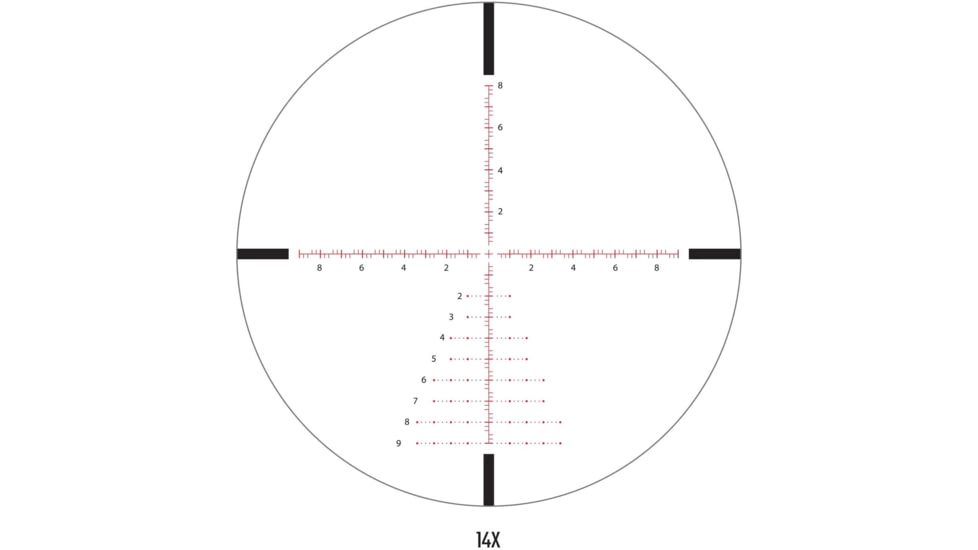 Athlon Optics Talos BTR Gen II 4-14x44mm APLR2 Rifle Scope, 30mm Tube, First Focal Plane, IR MIL Reticle, Black, 215029