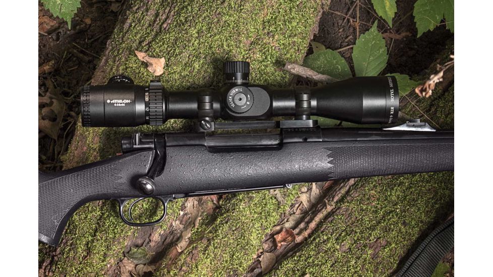 Athlon Optics Talos BTR Rifle Scope, 4-14 x 44, FFP, 30mm Tube, Illuminated APLR2 MIL Reticle, Lifetime Warranty