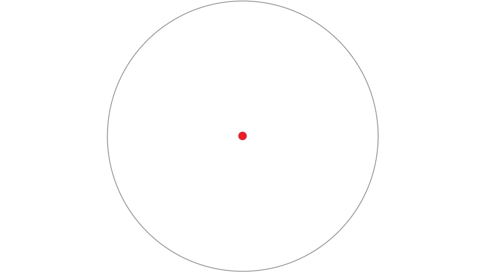 Athlon Optics Talos EDC Red Dot Sight, 3 MOA Dot Reticle, Black, 405001
