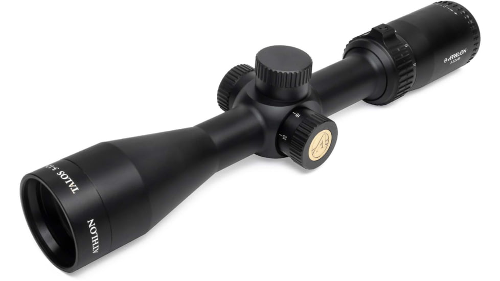Athlon Optics Talos Rifle Scope, 3-12 x 40, SFP, 1in Tube, Center X Reticle, Matte, Black, 215003