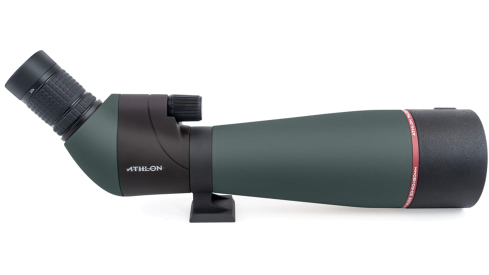 Athlon Optics Talos Spotting Scope, 20-60x80mm, 45-Degree Angled Body, Green, 315001G