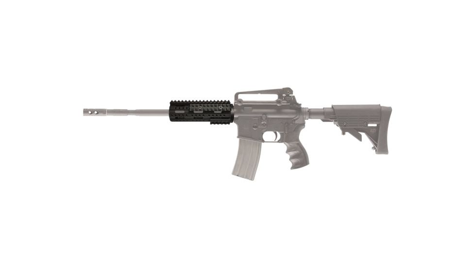 ATI Outdoors AR-15 Carbine Free Float Forend mounted to rifle