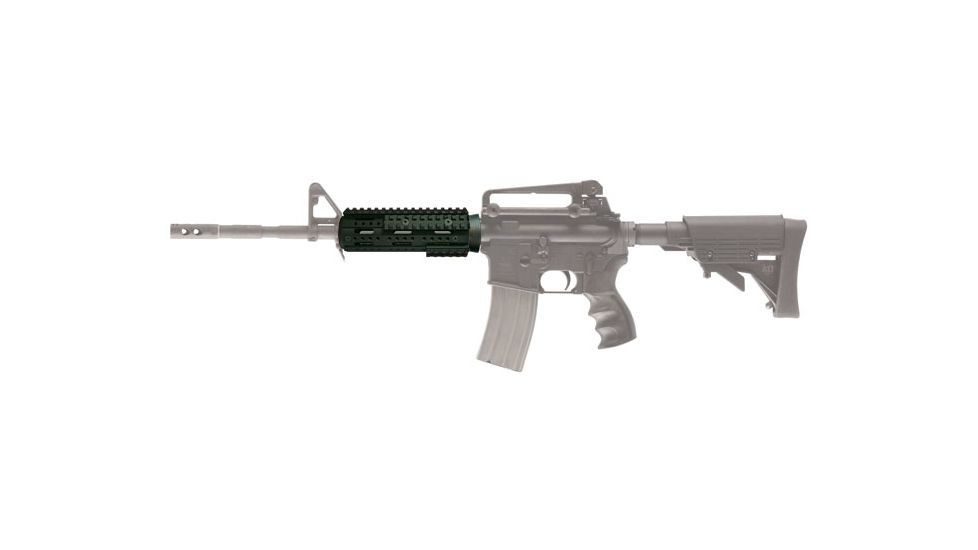 ATI Outdoors AR-15 Carbine Two Piece Forend mounted to rifle