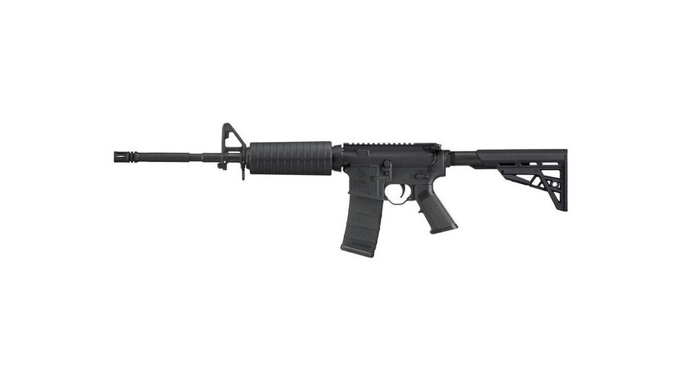 ATI Outdoors AR-15 TactLite Six Position Commercial Stock With Commercial Buffer Tube Fits Most AR-15 Varoamts Black