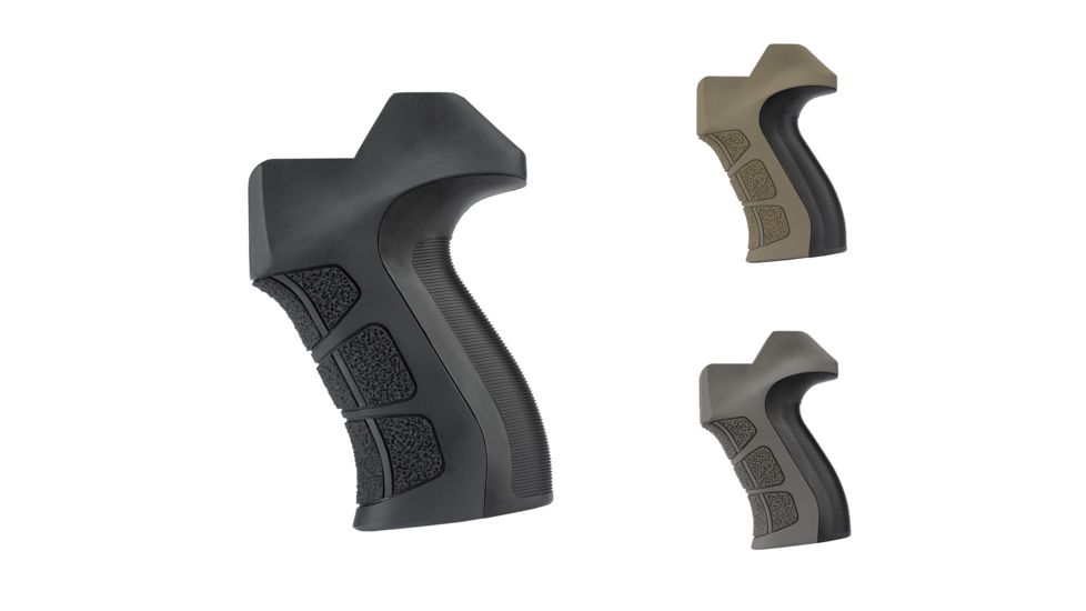 ATI AR-15 X2 Scorpion Recoil Pistol Grip, Destroyer Gray, Black, Desert Tan, Destroyer Gray