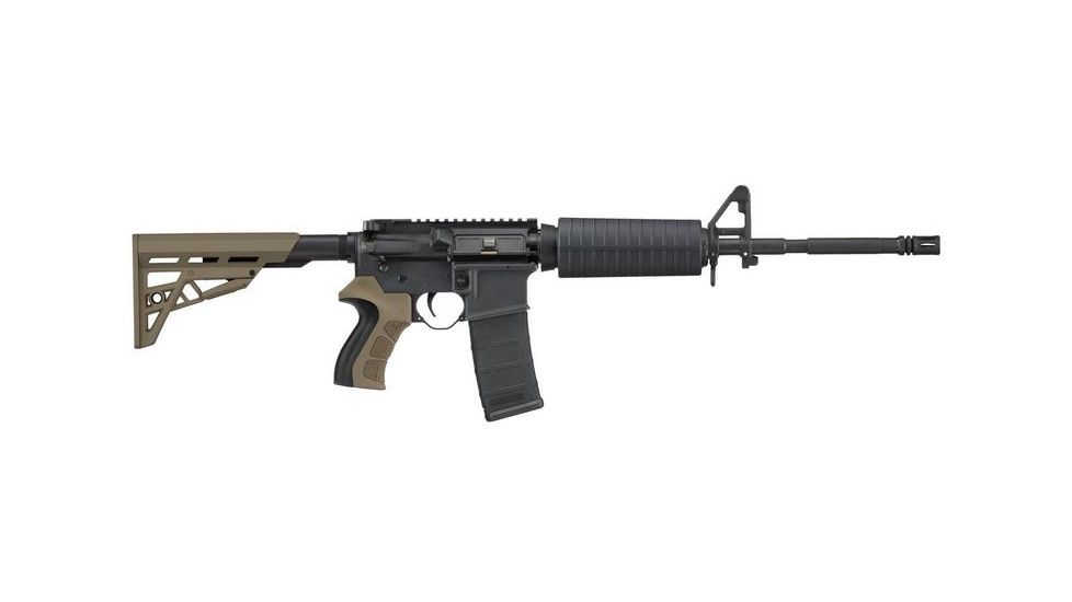 Advanced Technology International - ATI AR-15 TactLite Six Position Mil-Spec Stock With Military Buffer Tube Assembly Flat Dark Earth