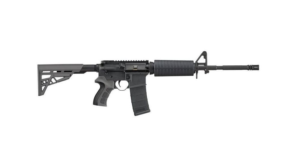 Advanced Technology International - ATI AR-15 TactLite Six Position Mil-Spec Stock With Military Buffer Tube Assembly Destroyer Gray