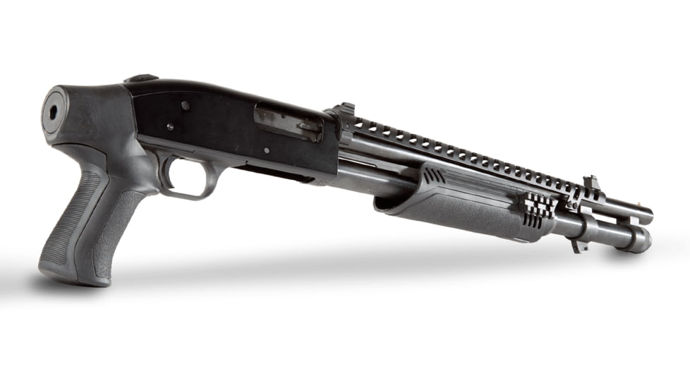 ATI Outdoor Ravenwood Rear Pistol Grip For 12 Gauge Pump Shotgun w/X2 Recoil Reduction, Black, RPG0100